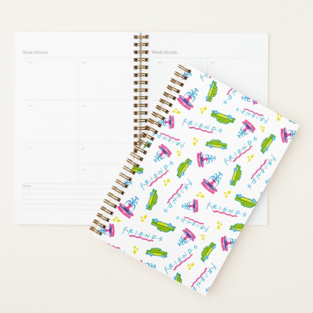 FRIENDS™ Taxi and Water Fountain Pattern Planner (Display)
