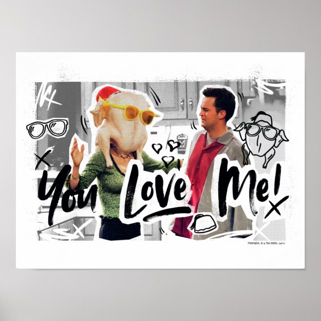 FRIENDS™ | Thanksgiving Turkey Head Monica Poster (Front)