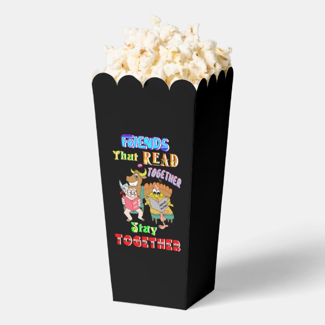 Friends That Read Together Stay Together Favour Box (Popped)