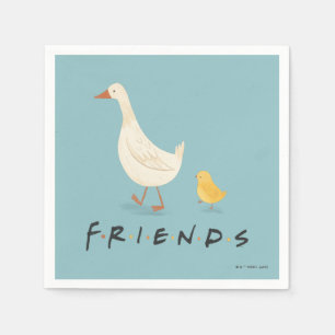 FRIENDS™   The Chick and the Duck Napkin