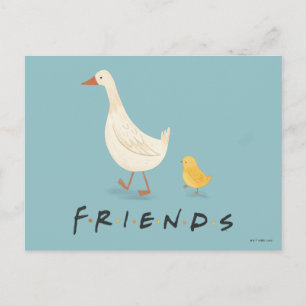 FRIENDS™ The Chick and the Duck Postcard