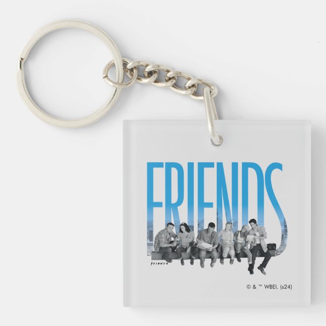 FRIENDS™ | The Gang Key Ring (Front)
