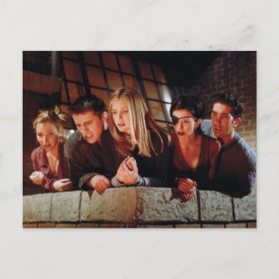 FRIENDS™   The Gang on the Balcony Invitation Postcard