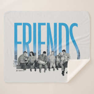 FRIENDS™ The Gang Sherpa Blanket