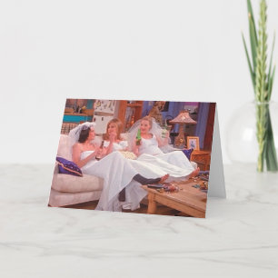 FRIENDS™ The Girls in Wedding Dresses Card