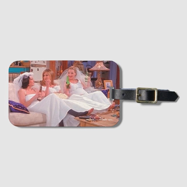FRIENDS™ | The Girls in Wedding Dresses Luggage Tag (Front Horizontal)