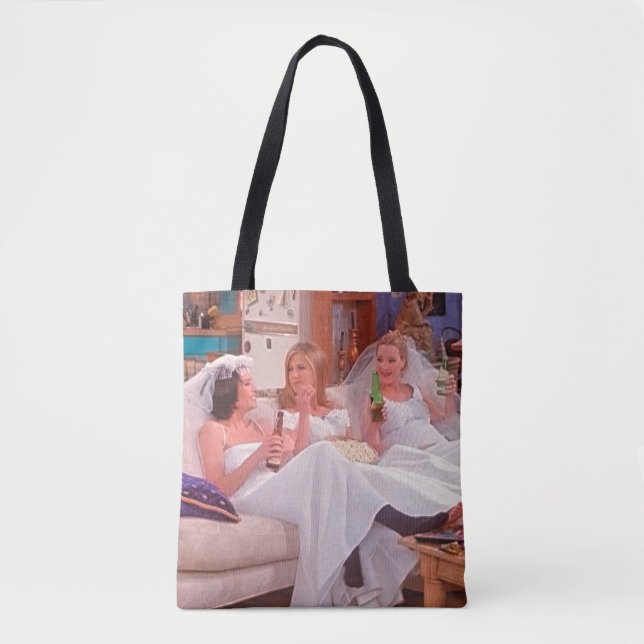 FRIENDS™ | The Girls in Wedding Dresses Tote Bag (Front)
