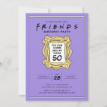 FRIENDS™ | The One With the 50th Birthday Invitation<br><div class="desc">Celebreate your Birthday with FRIENDS™. Personalise this iconic FRIENDS™ Birthday invitation by adding all your party details!</div>