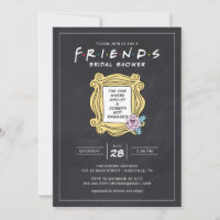 FRIENDS™ The One With the Chalkboard Bridal Shower