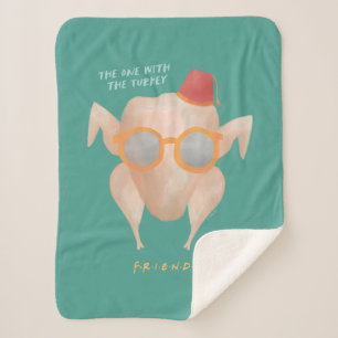 FRIENDS™ The One with the Turkey Sherpa Blanket