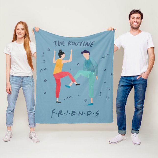FRIENDS™ | The Routine Fleece Blanket (In Situ)