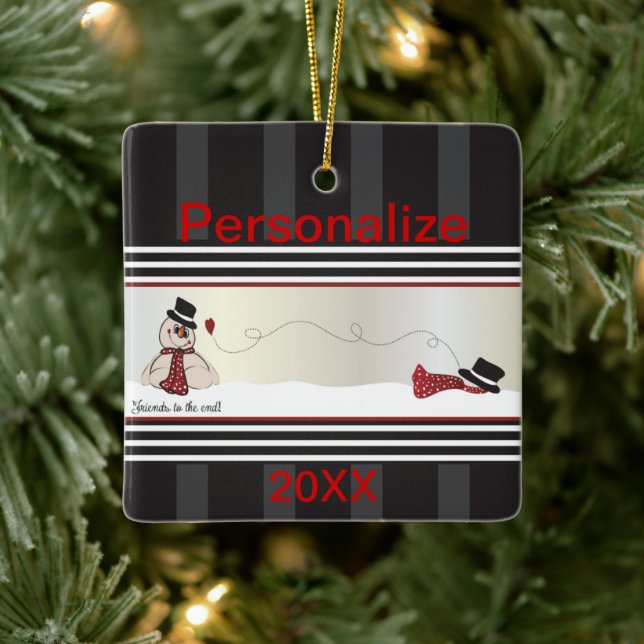 Friends to the End Ornament (Tree)