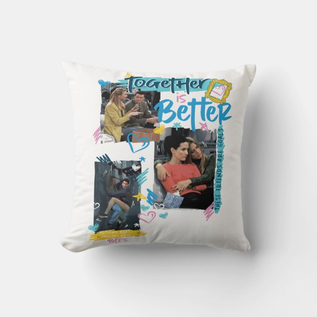 FRIENDS™ | Together is Better Cushion (Front)