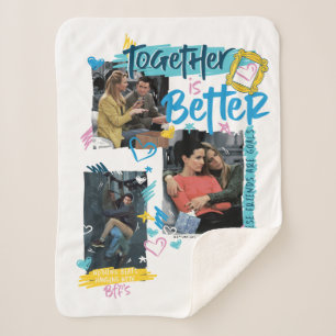 FRIENDS™ Together is Better Sherpa Blanket