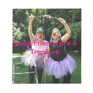 Friends + Tutus = Fun Times Notepad