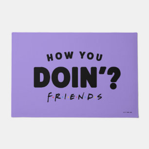 FRIENDS™ TV Series How You Doin? Doormat