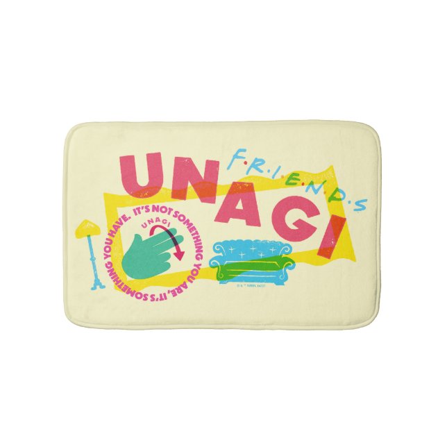 FRIENDS™ Unagi Bath Mat (Front)
