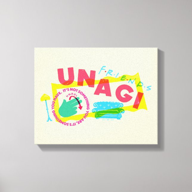 FRIENDS™ Unagi Canvas Print (Front)