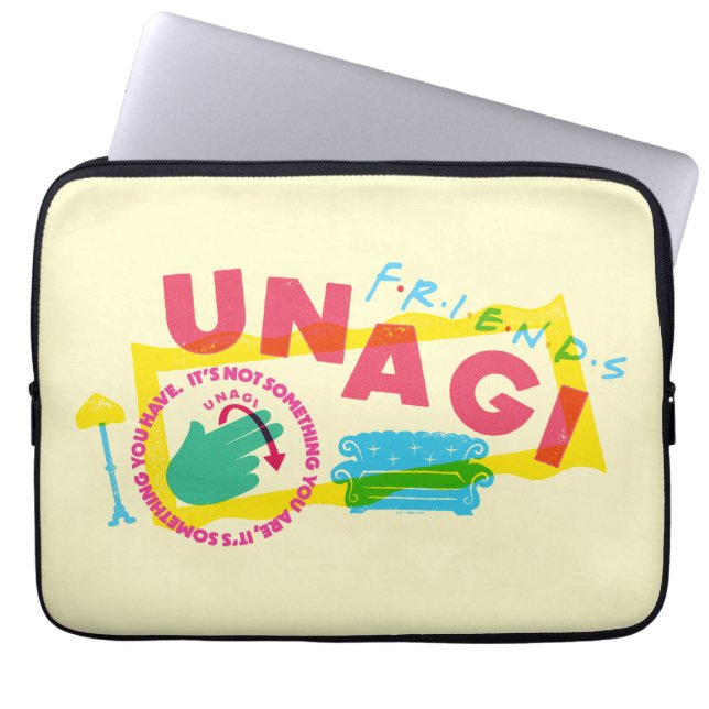 FRIENDS™ Unagi Laptop Sleeve (Front)