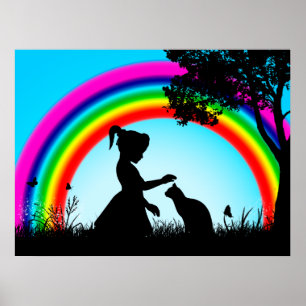 Friends under the Rainbow Poster