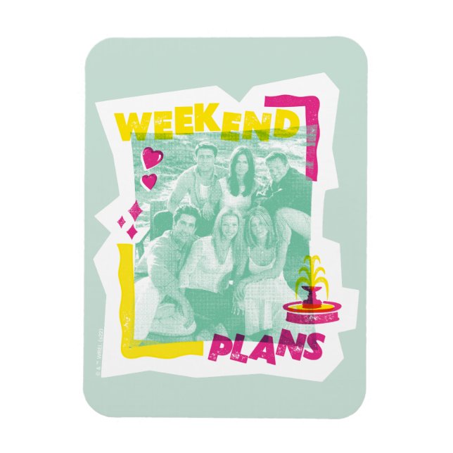 FRIENDS™ | Weekend Plans Magnet (Vertical)