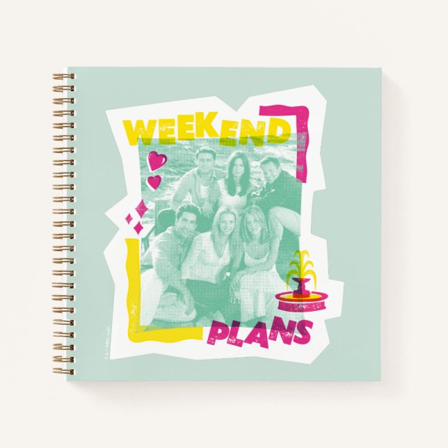 FRIENDS™ | Weekend Plans Notebook (Front)