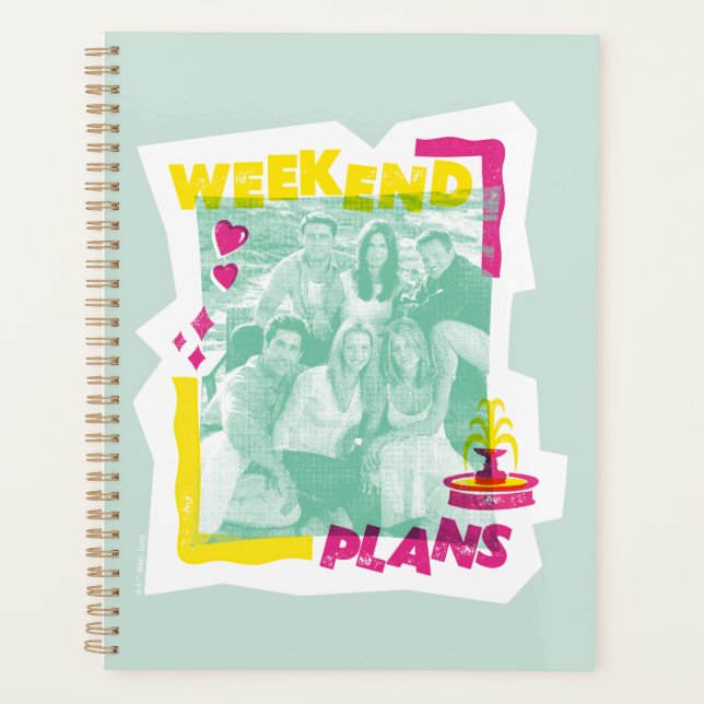 FRIENDS™ | Weekend Plans Planner (Front)