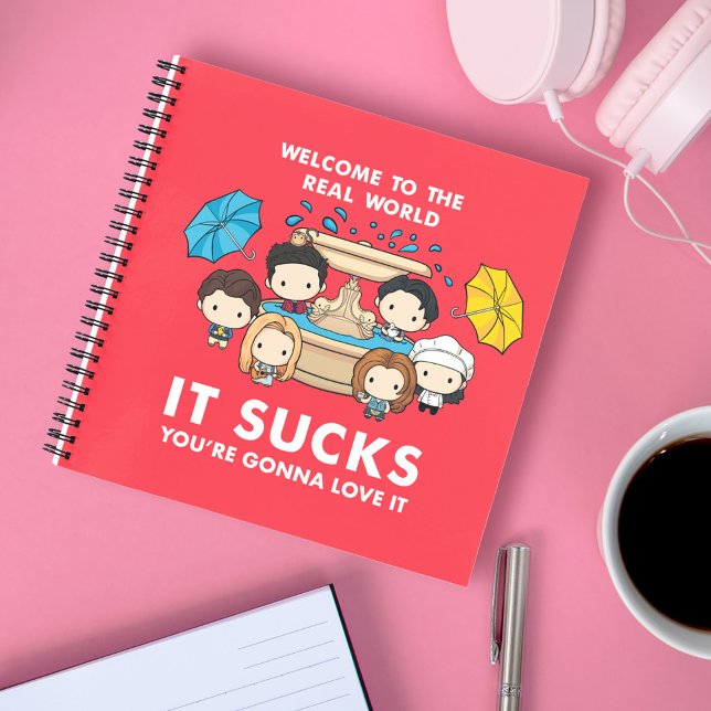 FRIENDS™ | Welcome to the Real World Chibi Notebook (Creator Uploaded)
