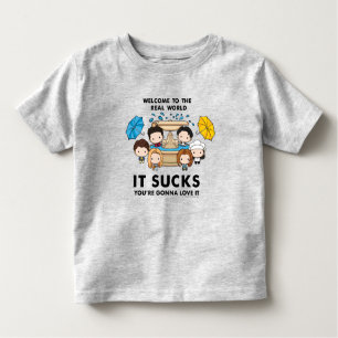 FRIENDS™   Welcome to the Real World Chibi Toddler T-Shirt
