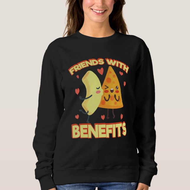 Friends With Benefit Macaroni And Cheese Sweatshirt (Front)
