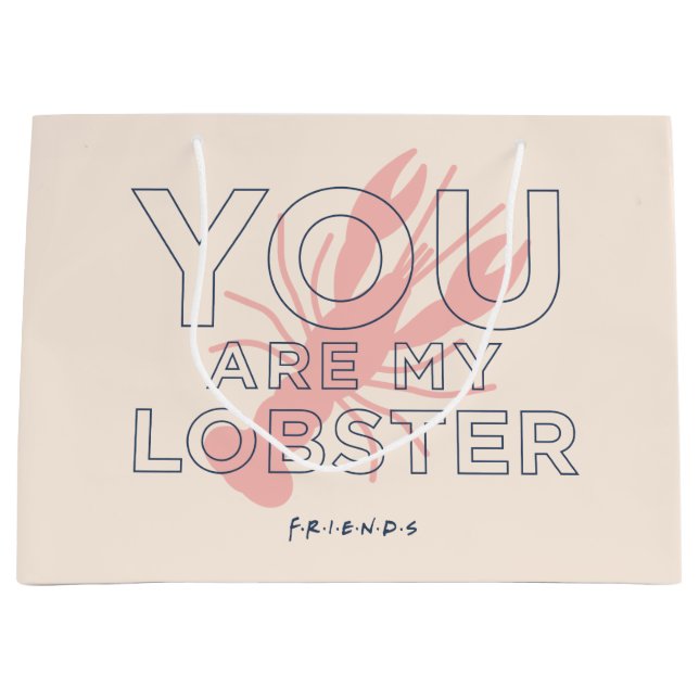 FRIENDS™ | You are My Lobster Large Gift Bag (Front)