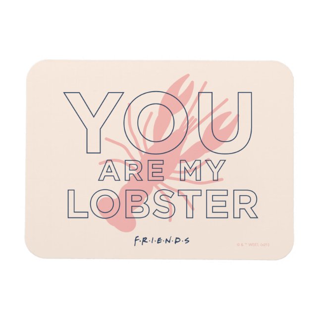 FRIENDS™ | You are My Lobster Magnet (Horizontal)