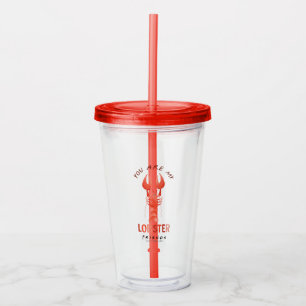 FRIENDS™   You Are My Lobster Watercolor Graphic Acrylic Tumbler