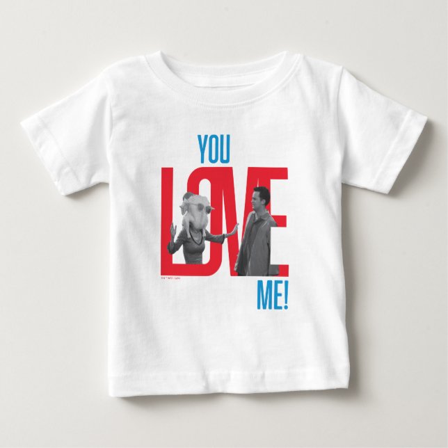 FRIENDS™ | You Love Me Quote Baby T-Shirt (Front)