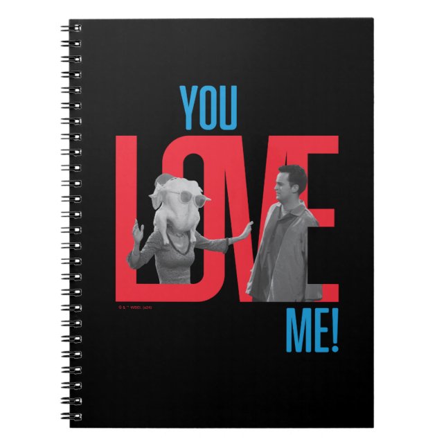 FRIENDS™ | You Love Me Quote Notebook (Front)