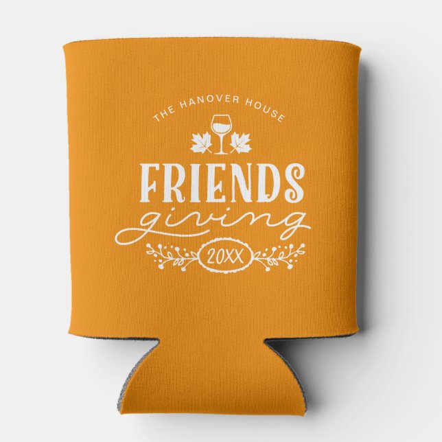 Friendsgiving Can Cooler (Back)