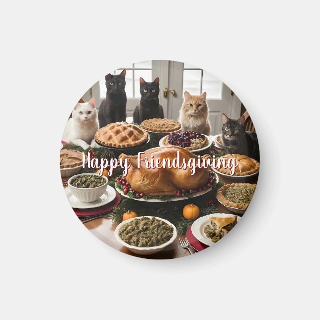 Friendsgiving Feast Magnet (Front)