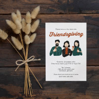 Friendsgiving Friend Thanksgiving Dinner Party