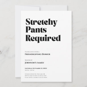 Friendsgiving Invitation