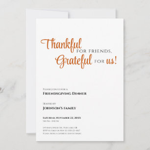 Friendsgiving Invitation