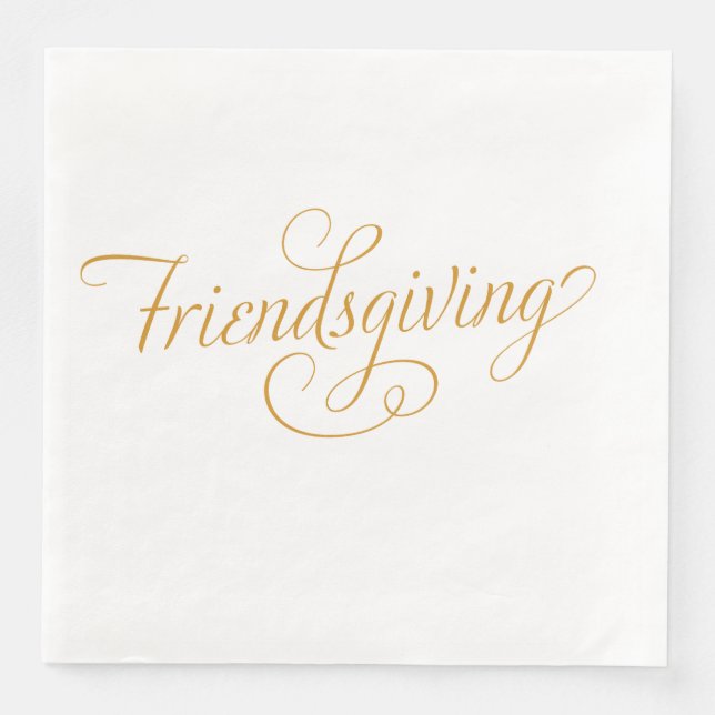 friendsgiving napkin (Front)
