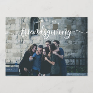 Friendsgiving Photo Invite