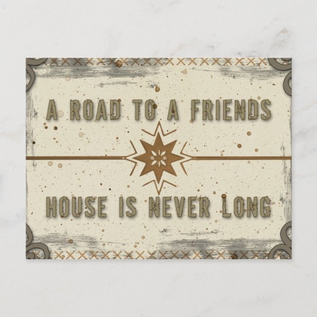 Friendship #2 Postcard (Front)