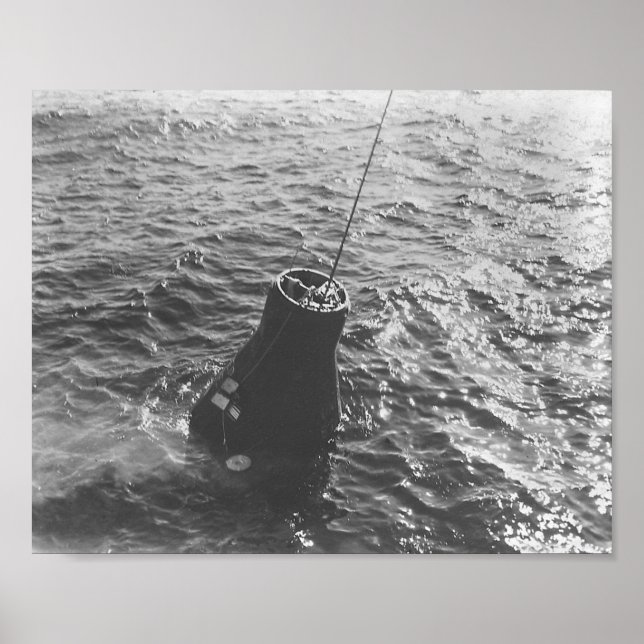 Friendship 7 Splashdown & Recovery Poster (Front)