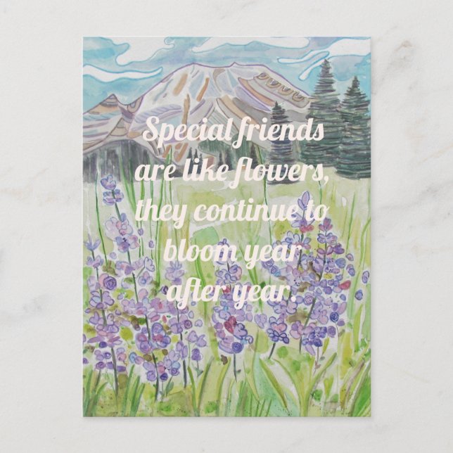 Friendship Appreciation Postcard (Front)