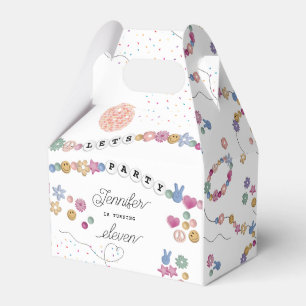 Friendship Bracelet Girl Jewelry Birthday Party Favour Box