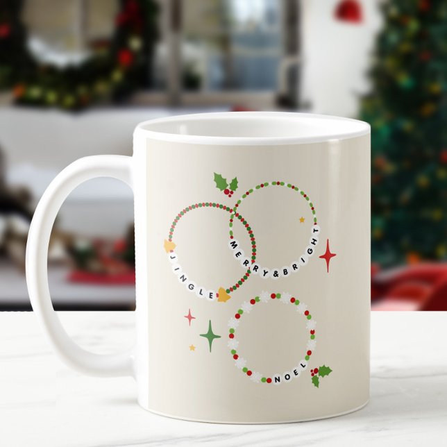 Friendship Bracelets Christmas Party Coffee Mug (Creator Uploaded)