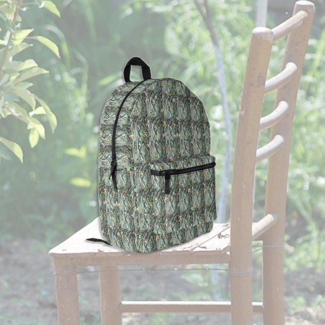 Friendship Branches Printed Backpack (Creator Uploaded)