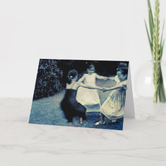 FRIENDSHIP CARD: "ring around the rosey"  Card