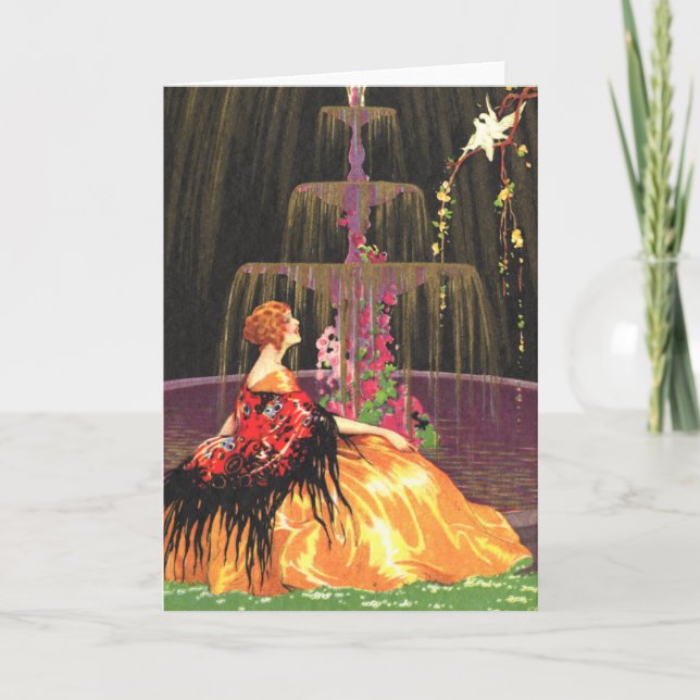 Friendship Card - The Fountain (Front)